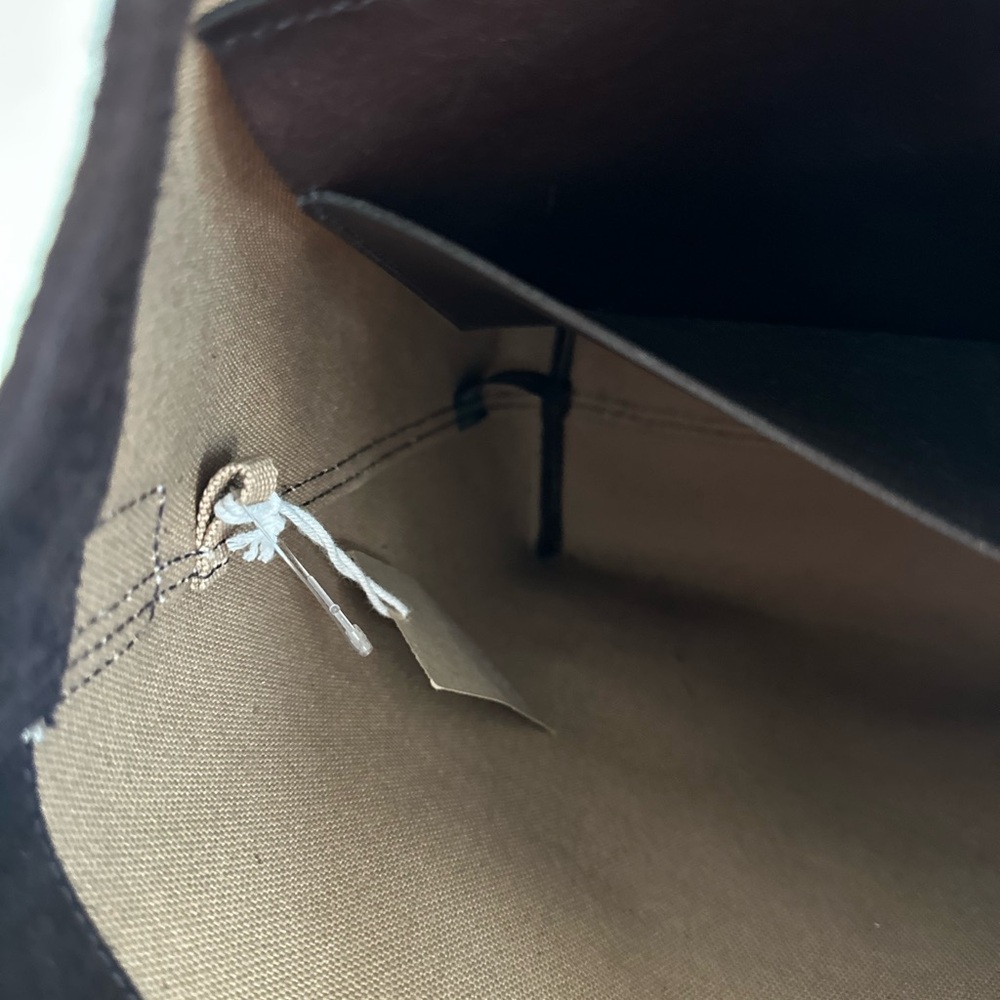 Madewell Dark Brown Suede Hobo Shoulder Bag - Picture 10 of 12
